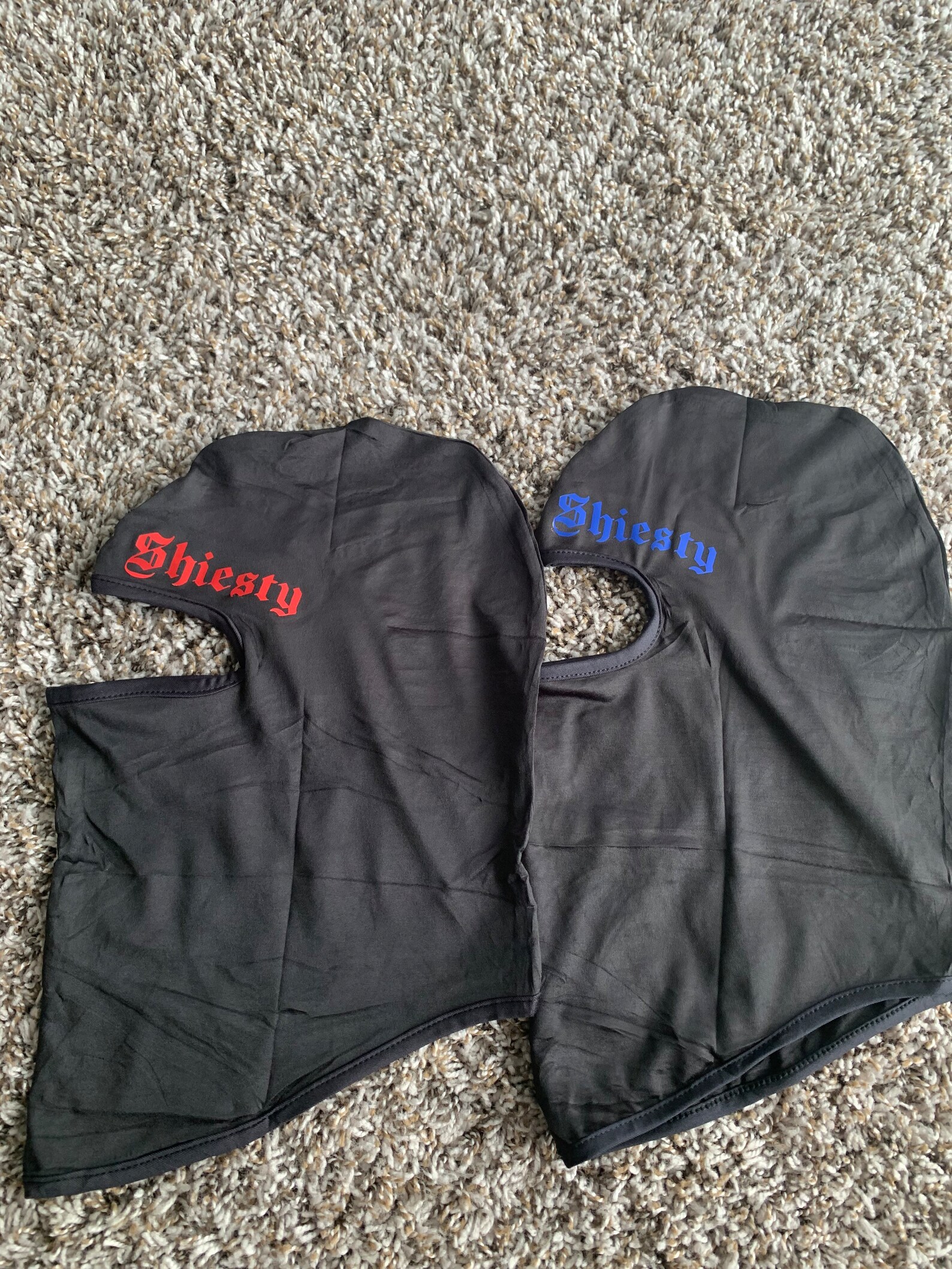 Shiesty Custom Unisex Black Adjustable Balaclava Ski Mask Etsy