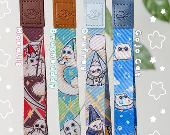 Pulsera con cordón de anime - Fudemushi y gato