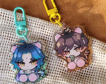 Acrylic Keychain - Genshin Impact Tiger Charms