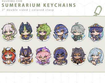 Acrylic Keychain - Sumerariums Genshin Impact (Sumeru)