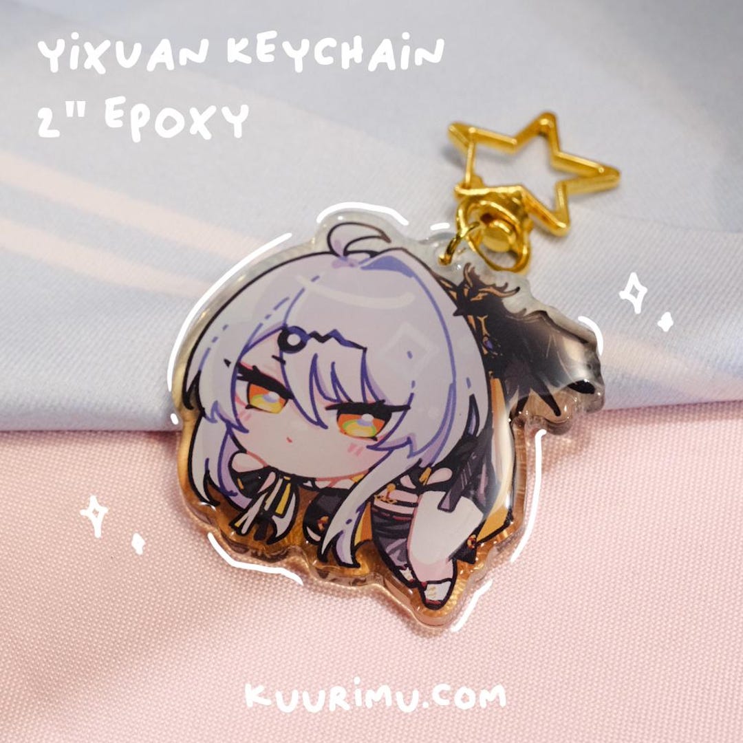 記念グッズ yeeeeezy Yixuan Keychain - Zenless Zone Zero - Etsy