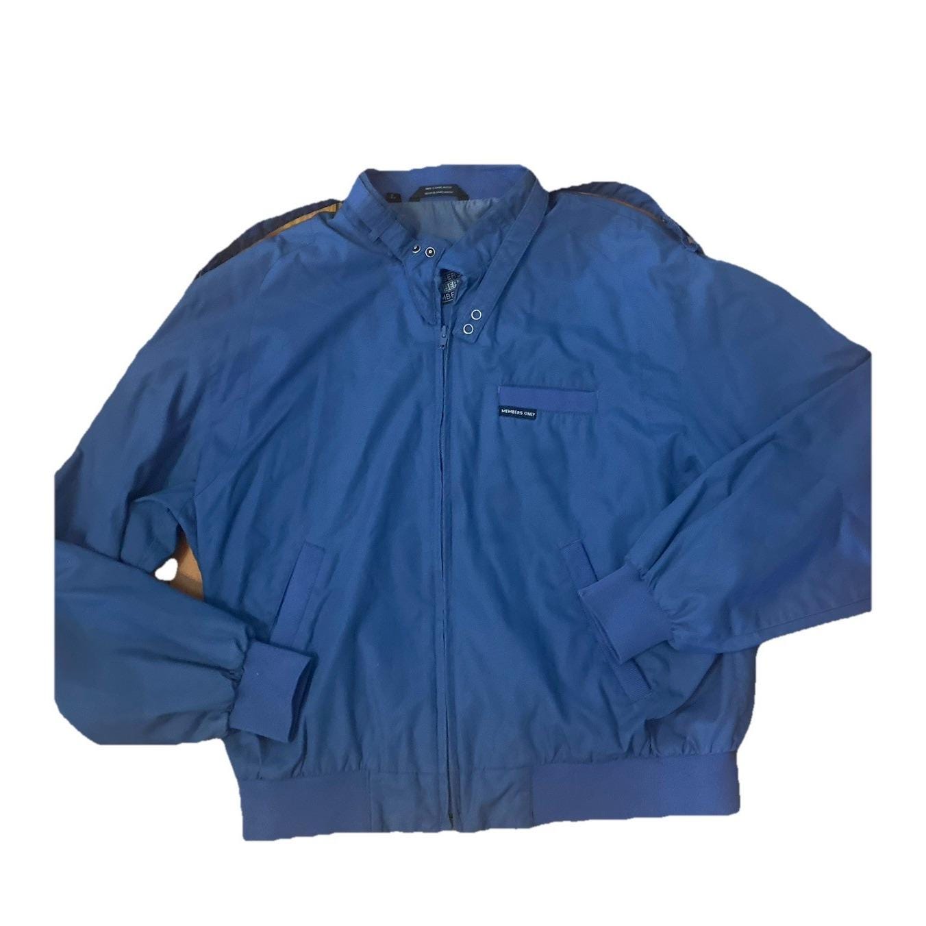 Members Only Blue Jacket - Etsy