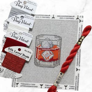Pre-Order | Old Fashioned Hand-Painted Needlepoint Canvas |  Canvas only!!!!!