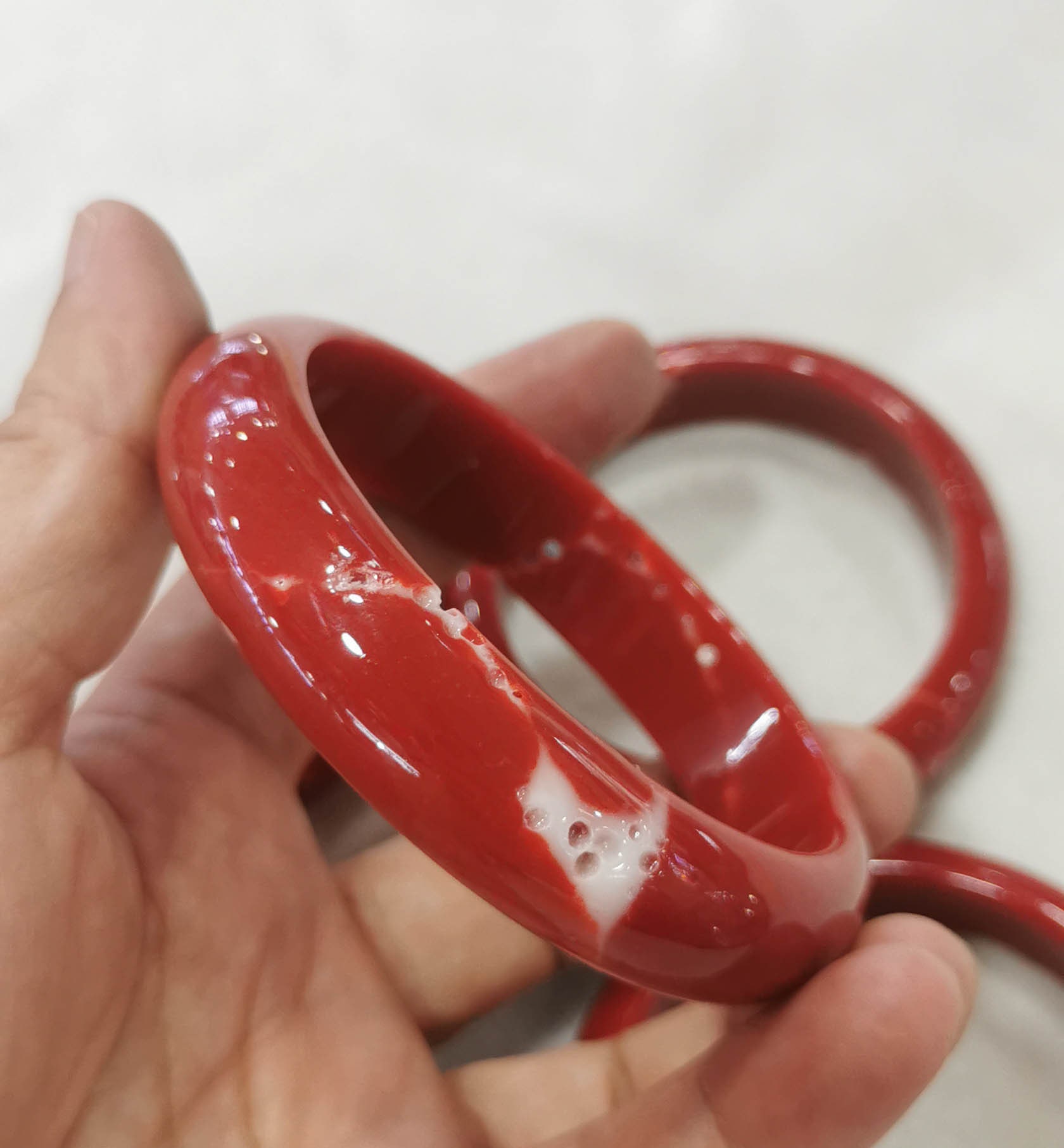 AAA Red Coral Bangle,band 54-64mm,coral Bangles ,handmade AAA Red Coral Bangle,band 54-64mm,coral Bangles ,handmade