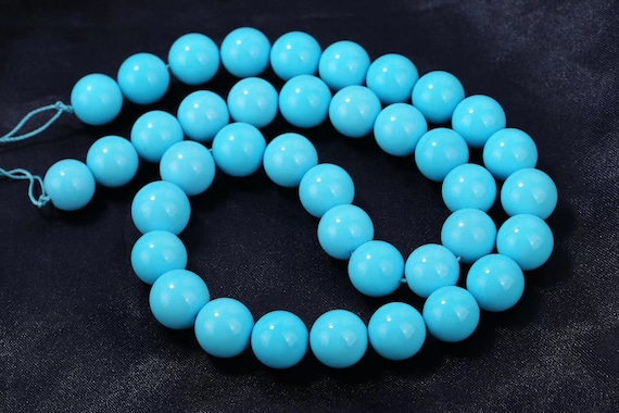 18inch Sleeping Beauty Turquoise Necklace With Clasp 6mm 8mm