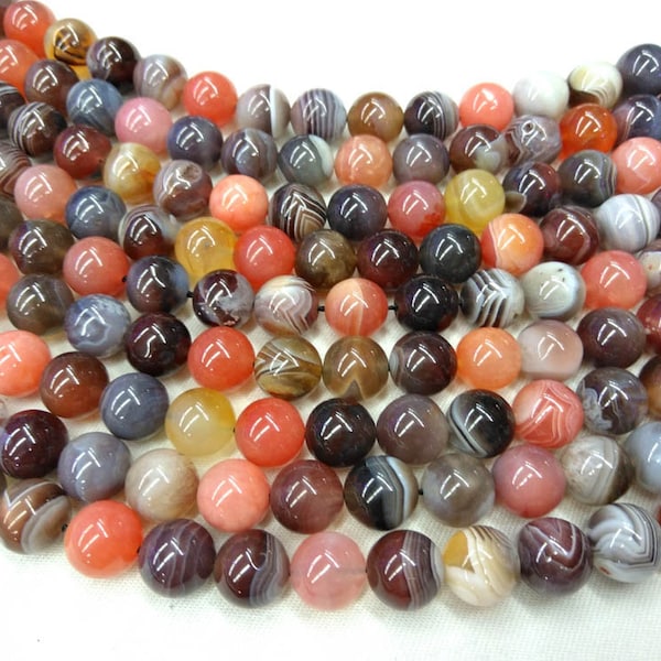 Natural rainbow onyx  gemstone round disco 6mm 8mm 10mm 12mm 16inch for bracelet-necklace DIY