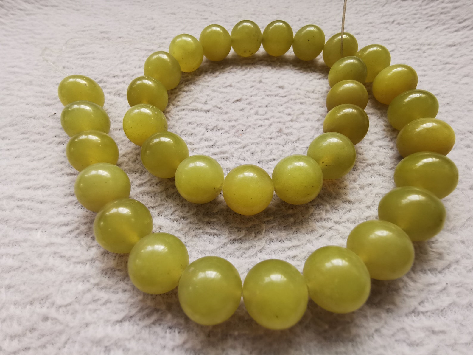 Natural Lemon Jade Beadskorean Lemon Stone Beads 4mm 6mm Etsy
