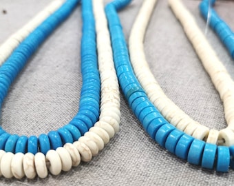 Phenomenal Vintage Native American Navajo 5 Strand Royston Turquoise Necklace Phenomenal Vintage Native American Navajo 5 Strand Royston Turquoise Necklace
