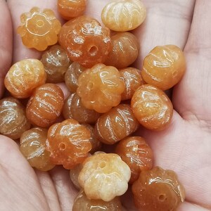 10pcs echte rode Aventurijn kraal, Aventurijn hanger, watermeloen crytal bloem lantaarn pompoen gesneden kraal