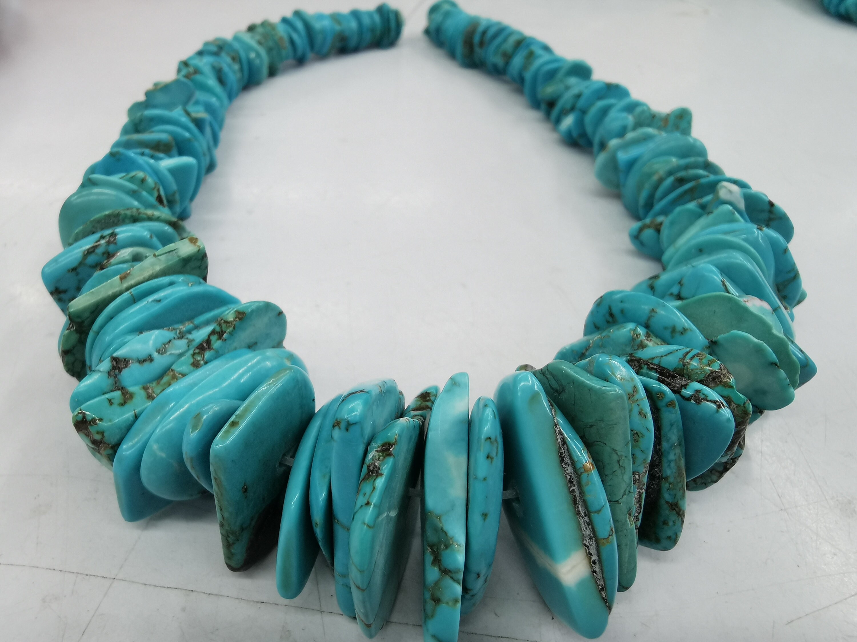  qbodp 5 Strings of Turquoise Beads for Jewelry Making