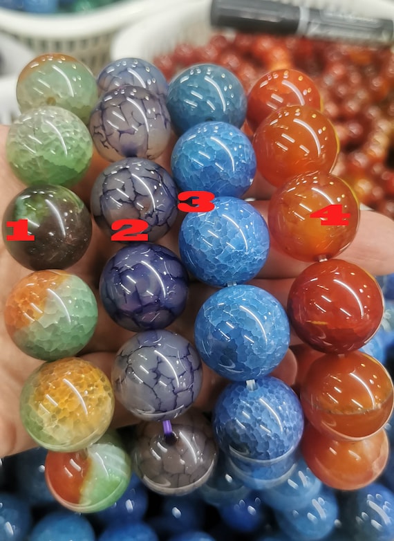 Large Natural Agate Crystal Cracked Red Green Yellow Blue Purple