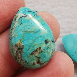 20 Stk Grün Blau Türkis Cabochon 8-40mm Tropfen-Tropfen Edelstein Schmuck - Southwestern Schmuck Ringe Perlen