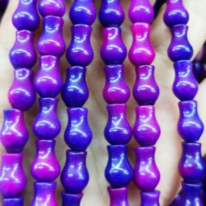 12pcs --3D Gourd Purple Sugilite  jadeite stone pendant, Carved Grade A Natural jade stone, Amulet beads, wholesale bead 18x13mm