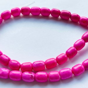 Rainbow Red Cherry, Blue turquoise beads barrel drum  rice egg drop loose beads 6-14mm 16inch For earrings-necklace-bracelet charm bead