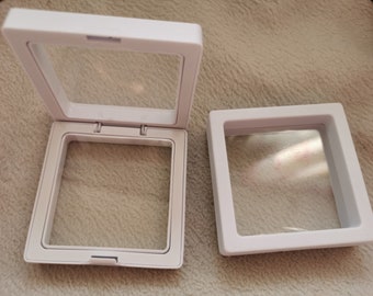 6Piece--Schmuck-Geschenk-Box Platz Earings Halskette Armreif Armband Boxen 70X70x20mm