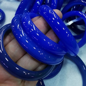 Handmade Blue natural agate bangle charm bangle-Gemstone  Green Jadeite Jade Bangle Bracelet Lady bracelet Hand carving gift