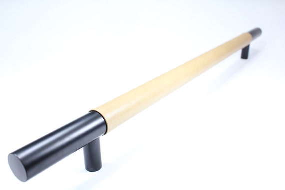 Leather Wrapped Entry Door Pull Handles 800mm Baseball - Leather Door Pulls Australia Leather Wrapped Entry Door Pull Handles 800mm Baseball - Leather Door Pulls Australia
