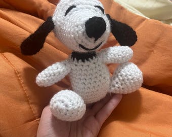 Snoopy Crochet Pattern – DIY Mini Plush (PDF Pattern)