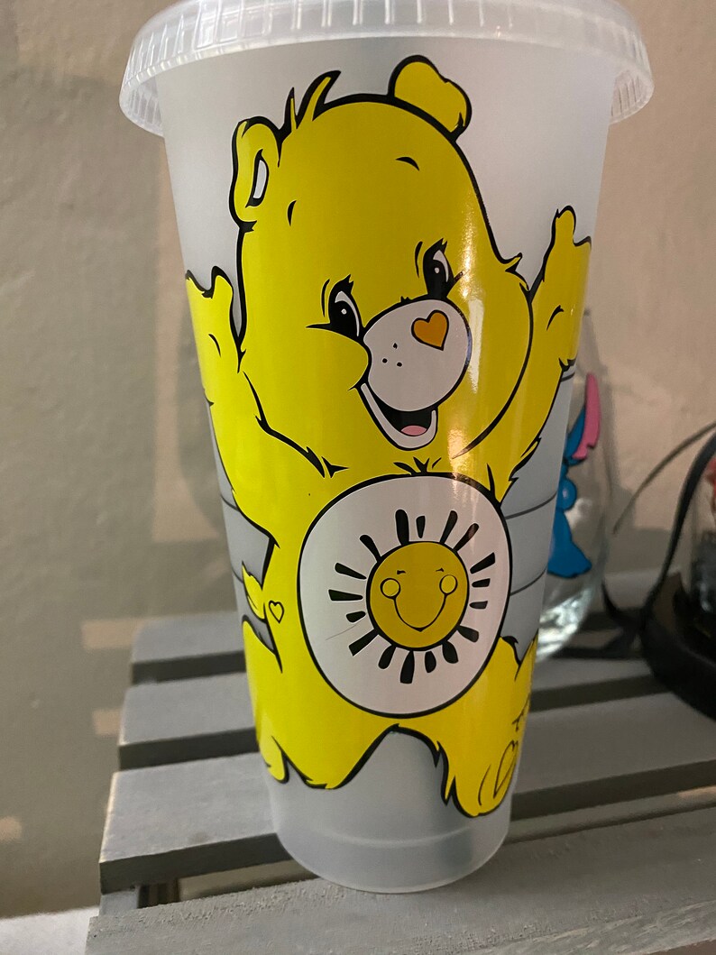 Care Bear Starbucks cup Etsy