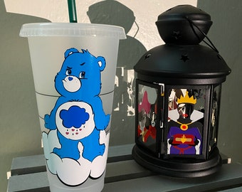 Grumpy Care Bear Starbucks cup