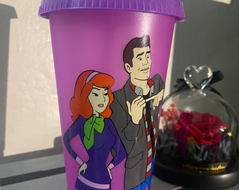 Supernatural themed color changing cup