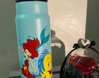 Ariel themed Ozark Trail insulated water bottle