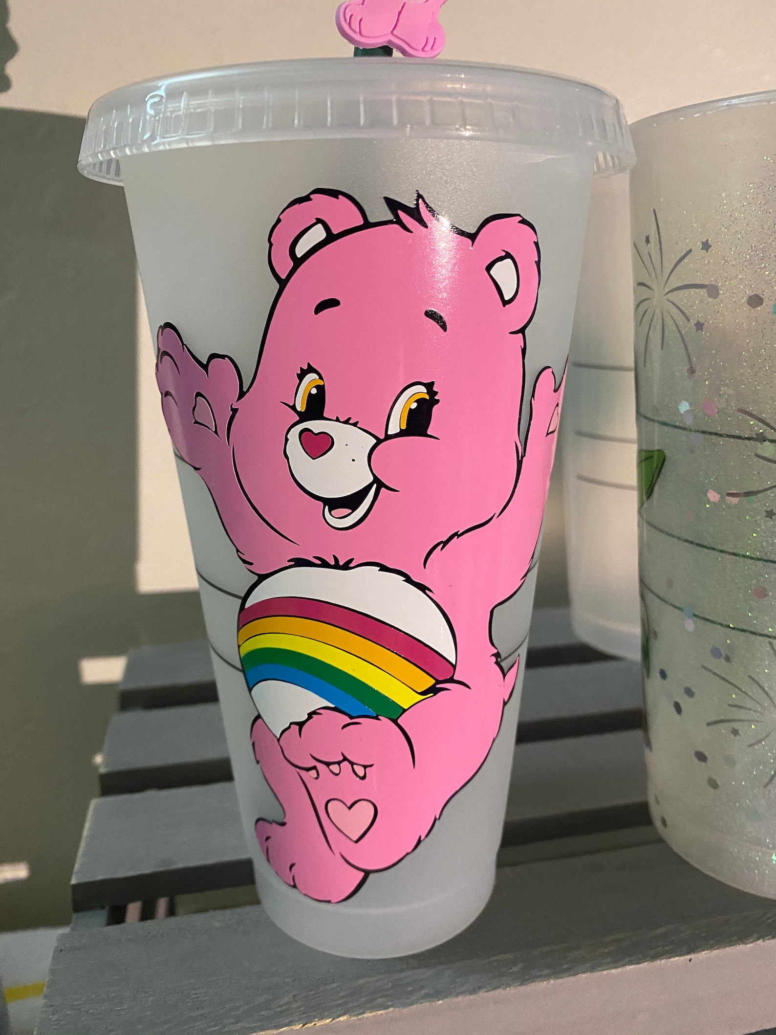 Care Bear Starbucks cup Etsy