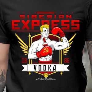 DRAGO SHIRT / boxing Shirt / 80s  / funny / RETRO / Mens / womens / Unisex