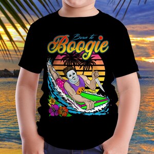 Killer Waves / HORROR Camiseta / RETRO / PLAYA / Películas / Años 80 / Niños / Unisex