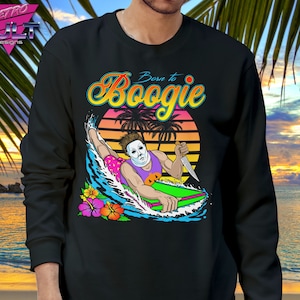Killer Waves / HORROR / BEACH / RETRO / 80s / Mens / Womens/ Unisex / Crewneck / Hoodie