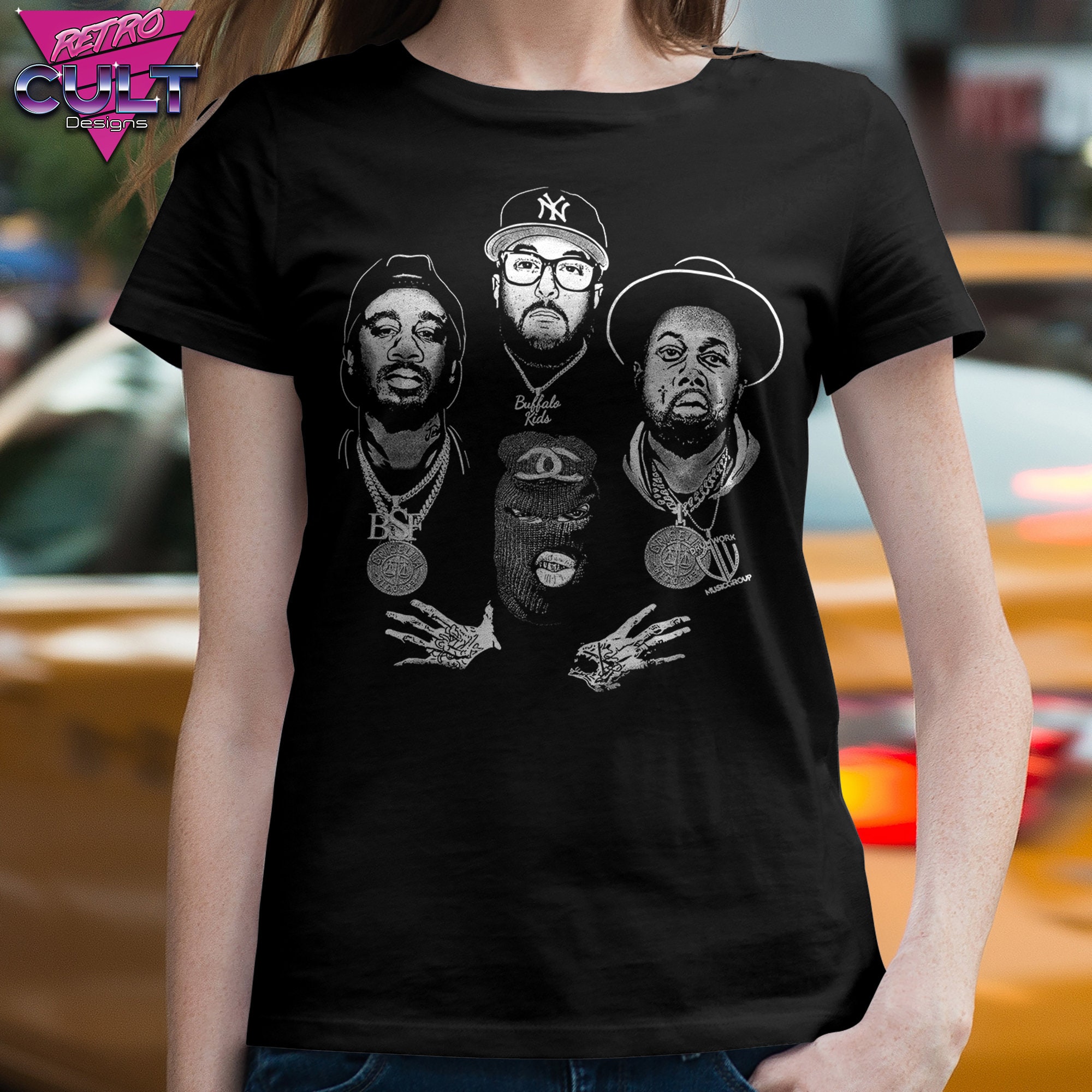 GRISELDA T-shirt/ RAP / Hip Hop/ BUFFALO / Music / Mens GRISELDA T-shirt/ RAP / Hip Hop/ BUFFALO / Music / Mens