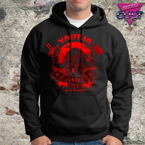 Yautja&#39;s Jungle IPA / BEER /Mens / Womens / Unisex / Crewnecks / HOODIE