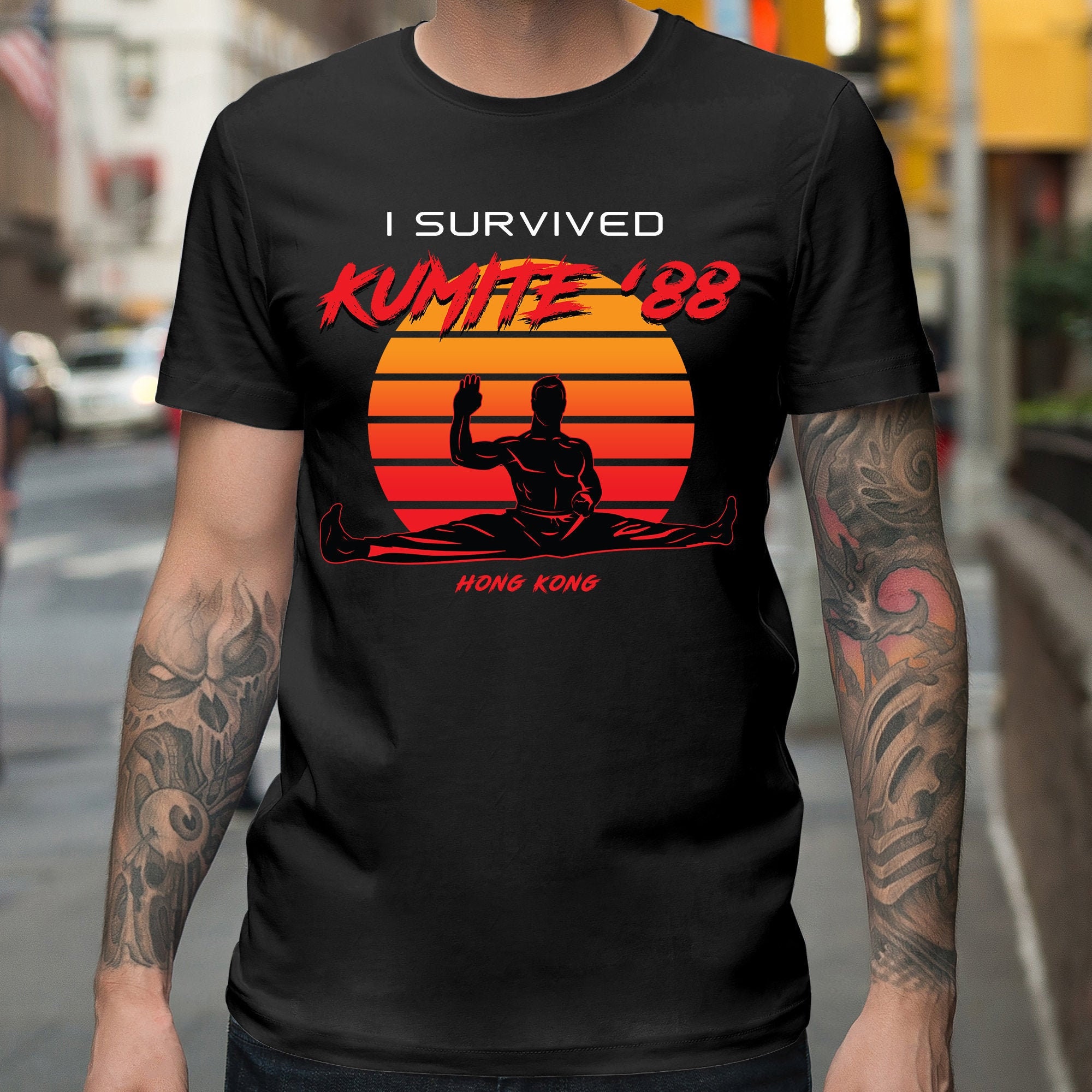 KUMITE T Shirt / Martial Arts / RETRO 