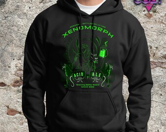 Xeno's Acid Ale / ALIEN / BEER /Mens / Womens / Unisex / Crewnecks / HOODIE