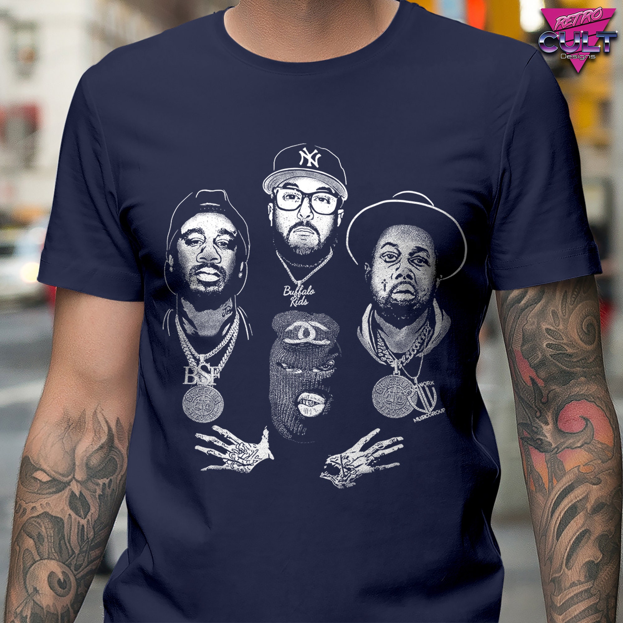 GRISELDA T-shirt/ RAP / Hip Hop/ BUFFALO / Music / Mens GRISELDA T-shirt/ RAP / Hip Hop/ BUFFALO / Music / Mens