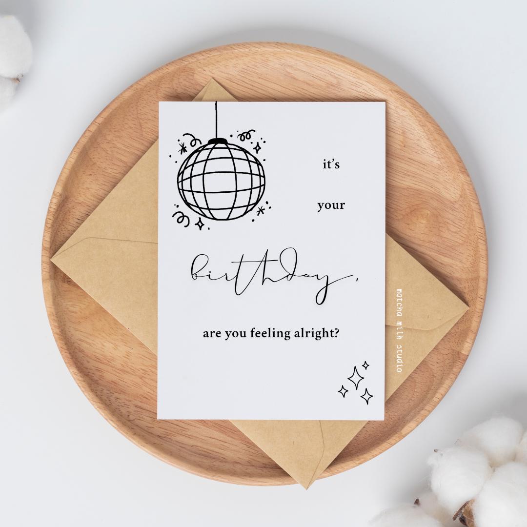 The 1975 Birthday Card Printable: 'The City' (Digital Download)