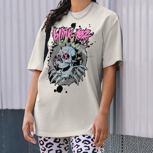 Blink 182 Oversized faded Shirt, Punk Rock Shirt, Blink182 Shirt, Concert Shirt, Rock N Rol Shirt, Blink-182 Shirt