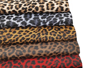 Leopard Print Kunstleder Geldbeutel (30 x 52 cm)