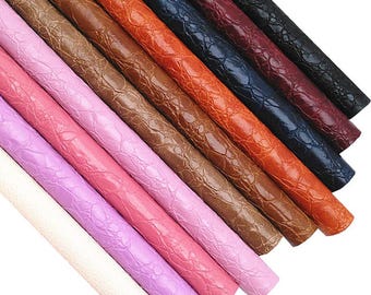 30 x 134 CM 11.8インチ x 52.8インチ クラックレザー 合成皮革 フェイクレザー ハンドバッグアクセサリー CraftDIY bOWS HQ130