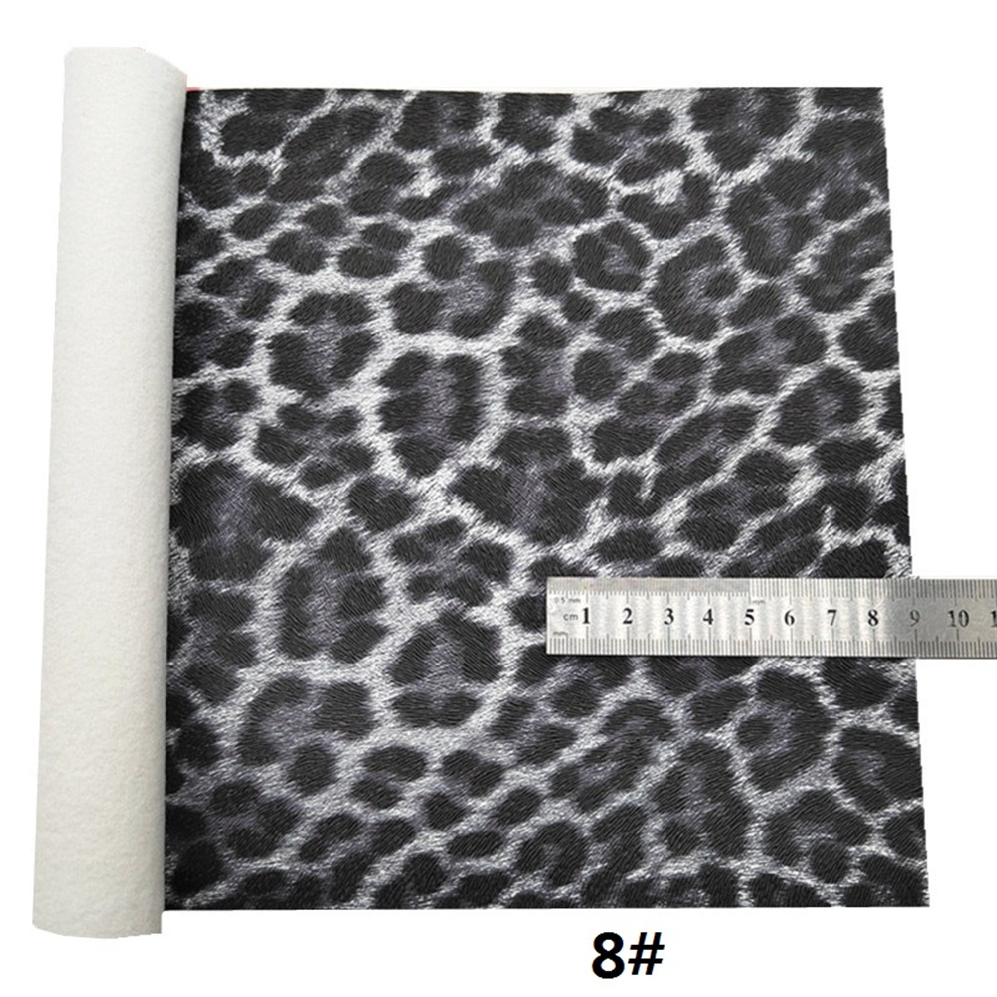 Leopard Print Faux Leather Sheet (11.8 X 52.8 Inch) - Etsy