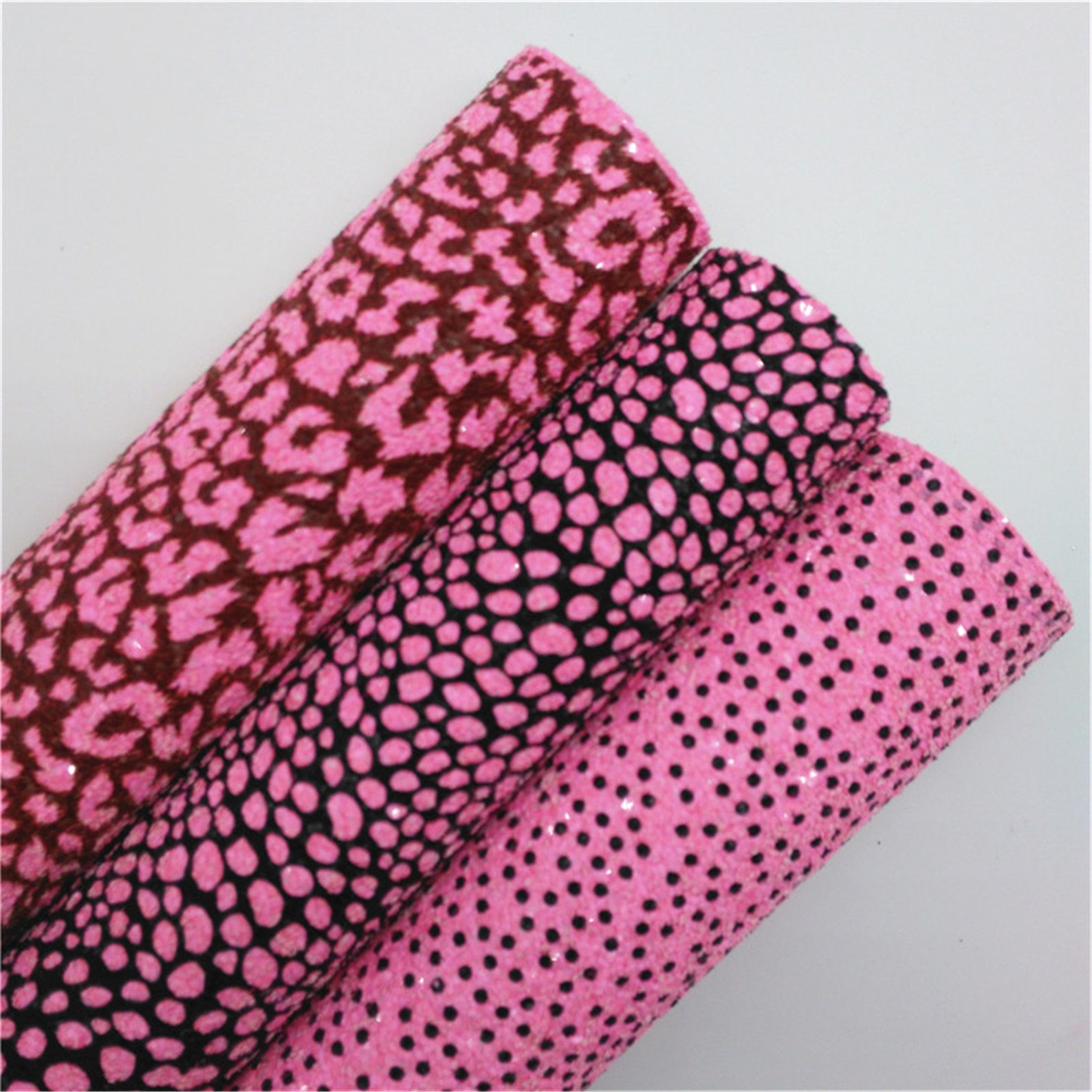 polka dot and leopard print