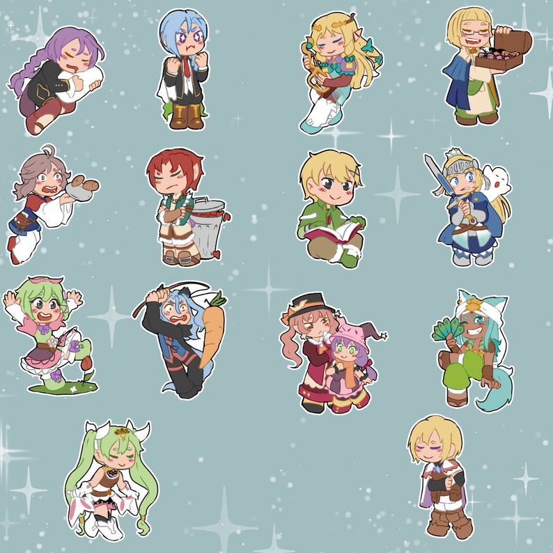 Sugar Rune Stickers Rune Factory 4 Stickers - Etsy