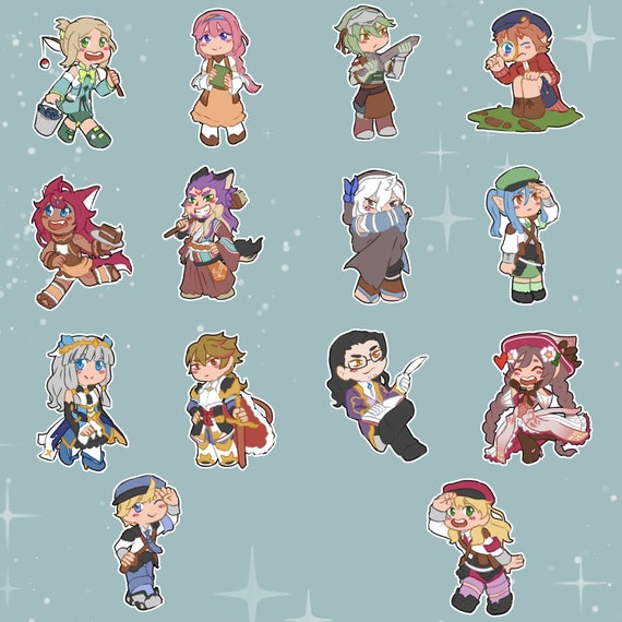 Rune Factory Stickers