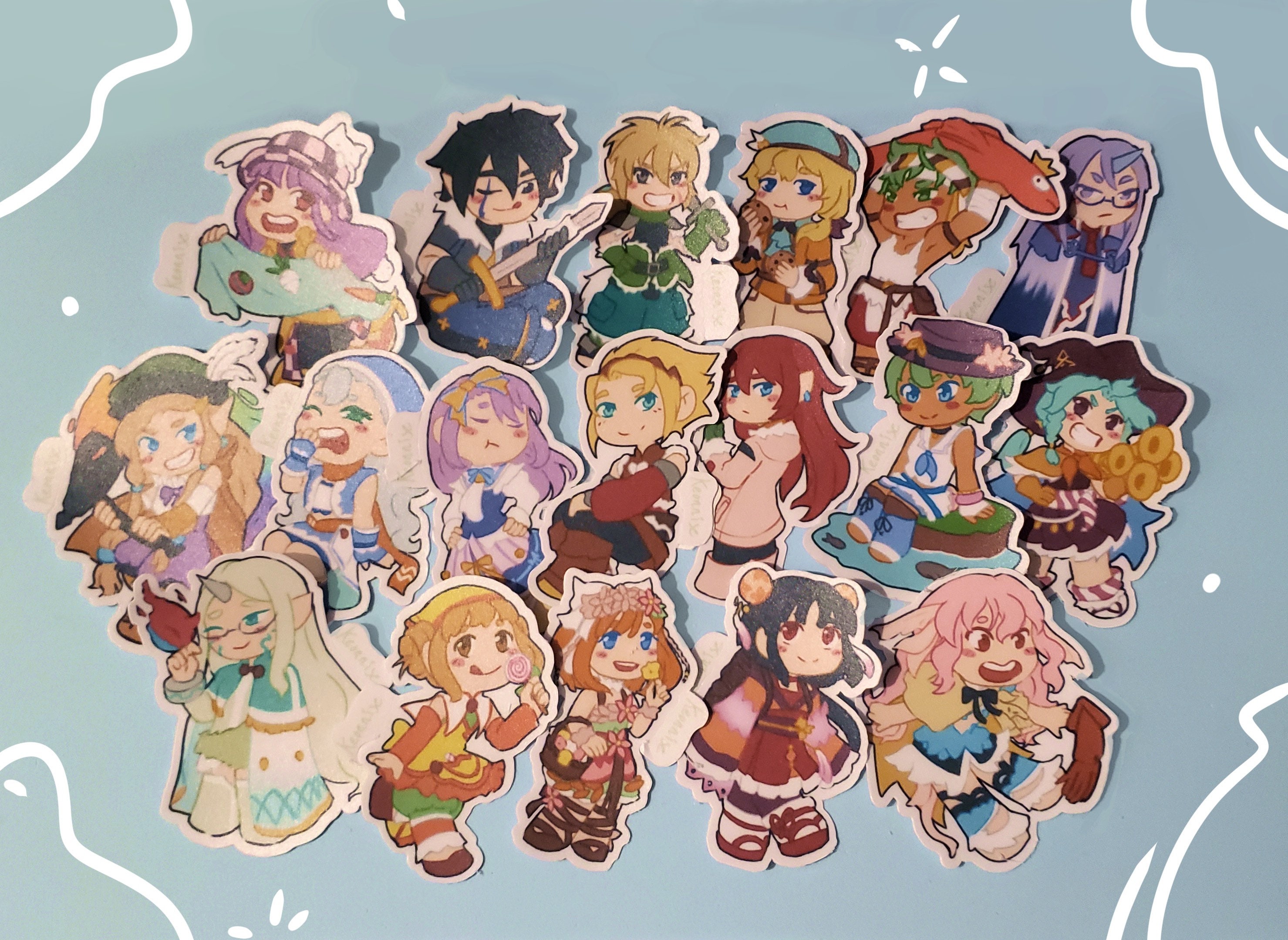 Sugar Rune Stickers Rune Factory 3 Stickers 2.5in - Etsy