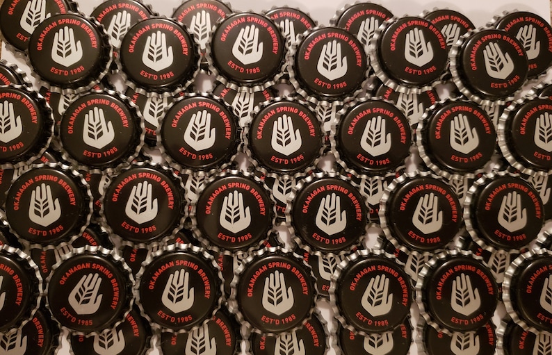 100 Green Summit Brewing Beer Bottle Caps No Dents