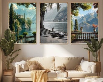 Digital Italy Prints Wall Art, Como Prints, Como Photo Set, Como Printable Souvenirs, Digital download, Como Travel Gallery
