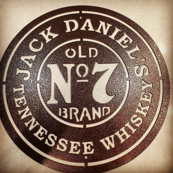 Jack Daniels Whiskey Tennessee Metallschild Stahl Plasma Etsy