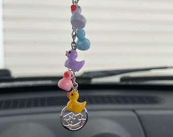Duck Duck Car Charm