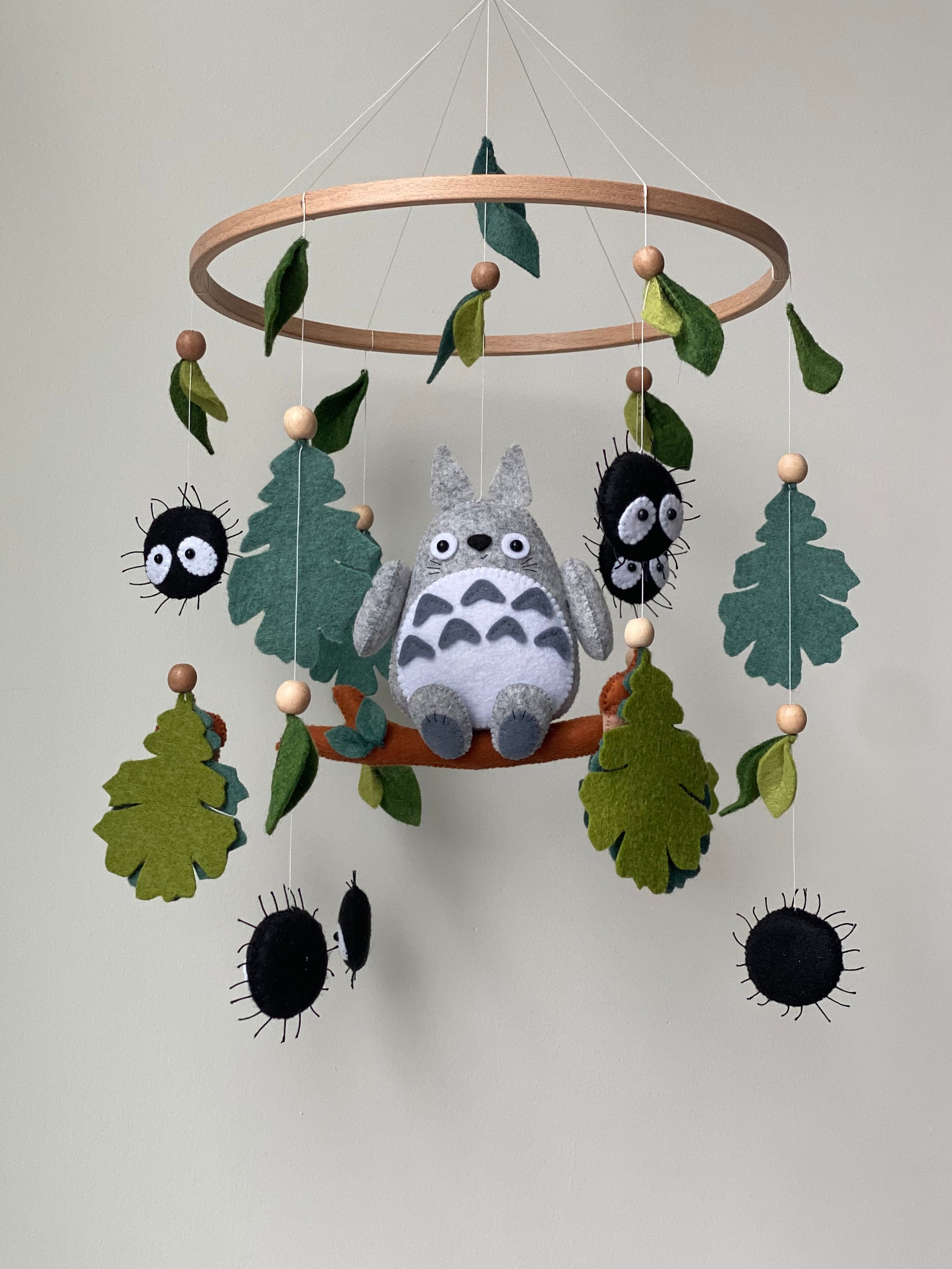 Anime Crib Mobile, Studio Ghibli Mobile for Nursery Decor