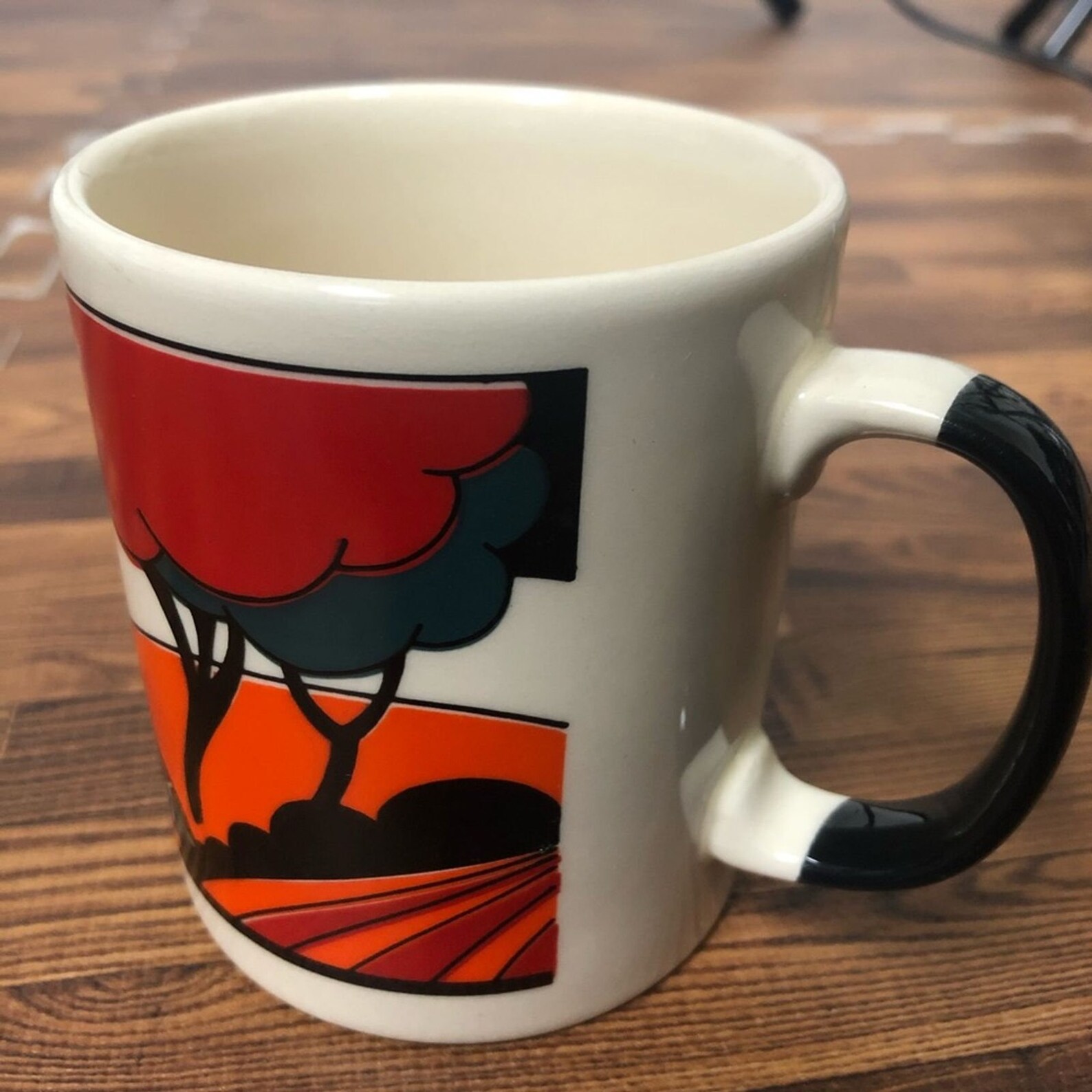 Vintage Staffordshire kiln craft mug Etsy